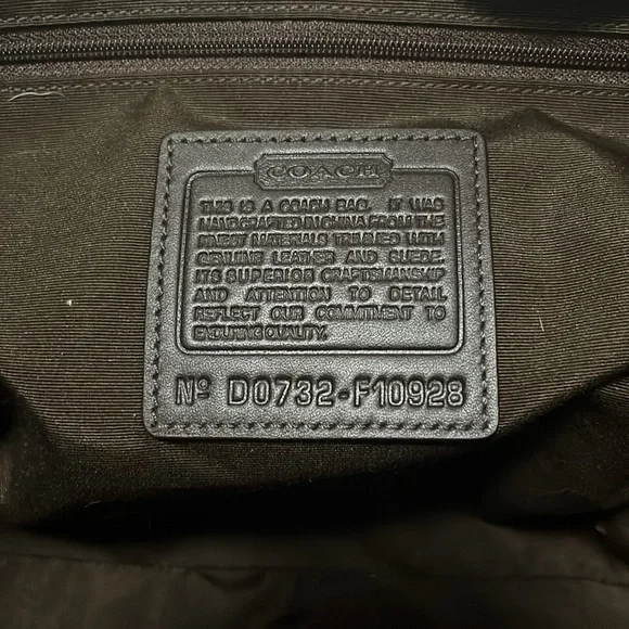 Coach Soho Tote Shoulder Bag F10928 - Picture 10 of 13